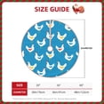 thumbnail image 2 of Sikiie Cartoon Chicken Nativity Christmas Tree Skirt, Jesus Christian Winter Holiday Tree Mat Decoration(30-48IN), 2 of 6