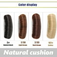thumbnail image 5 of Hair Pad, Hair Cushion, High Temperature Silk Hair Insert for Elegant Hairstyles, Suitable for Long, Short, Thick or Thin Hair, Easy to Use, Secure Fit with Steel Clips, 5 of 5