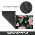 thumbnail image 6 of Pioneer Flower Floral Print Pattern Kitchen Rugs Sets Of 2,Anti Fatigue Kitchen Mat Rugs Non Slip Washable,Decorative Kitchen Floor Mats for Kitchen,Sink,Laundry,17"x30"+17"x47", 6 of 7