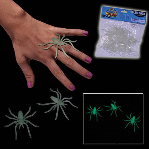 Pack of 36 Coloured Spider Rings Halloween Spiderman Party Bag Fillers 