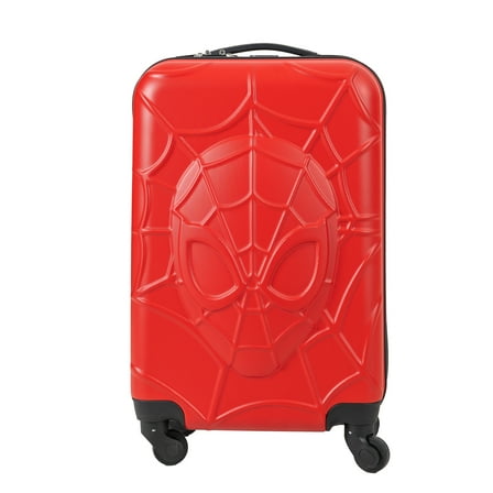 Marvel Spiderman Kid's 20" Embossed Luggage -Red