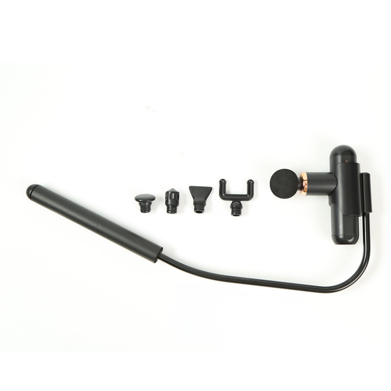 Massage Gun Deep Tissue with Detachable Extension Handle Back Massager Body Fascia Massager for Neck,Shoulder,Thigh,Hips