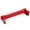 Red, variant on M Buder Aluminum Alloy Easy Wheel Extension Telescopic Bar for Brompton 3sixty Folding Bike, 4.88 inches / 124mm Contraction Length, Premium Modification Part, Silver