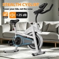 thumbnail image 6 of Exercise Bike Indoor Stationary Bike Cycling Bicycle for Home Gym 300 lbs Weight Capacity Adjustable Seat/Handlebar for Cardio Workout Office, 6 of 10