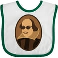 thumbnail image 3 of Inktastic Funny Rockin' Shakespeare Boys or Girls Baby Bib, 3 of 4