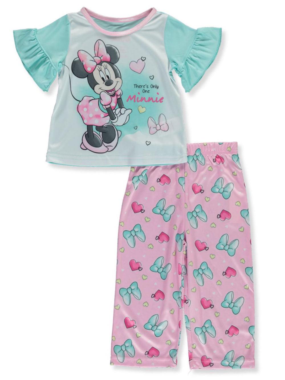 Disney - Disney Minnie Mouse Baby Girls' Only One 2-Piece Pajamas ...
