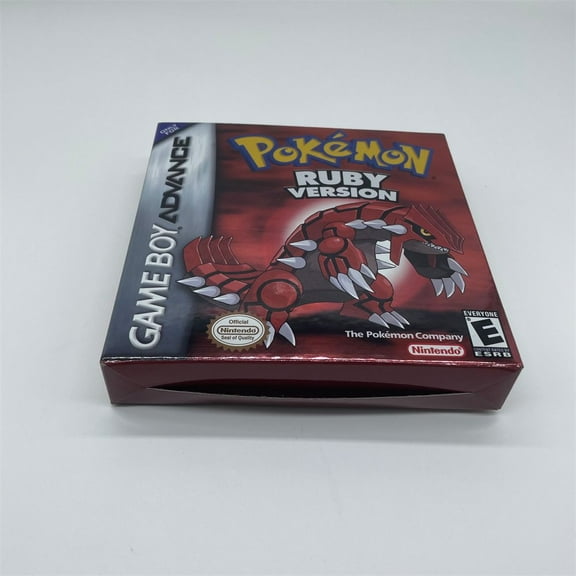 Nintendo GameBoy Advance Game Box Only Inserts Protector Pokemon Ruby