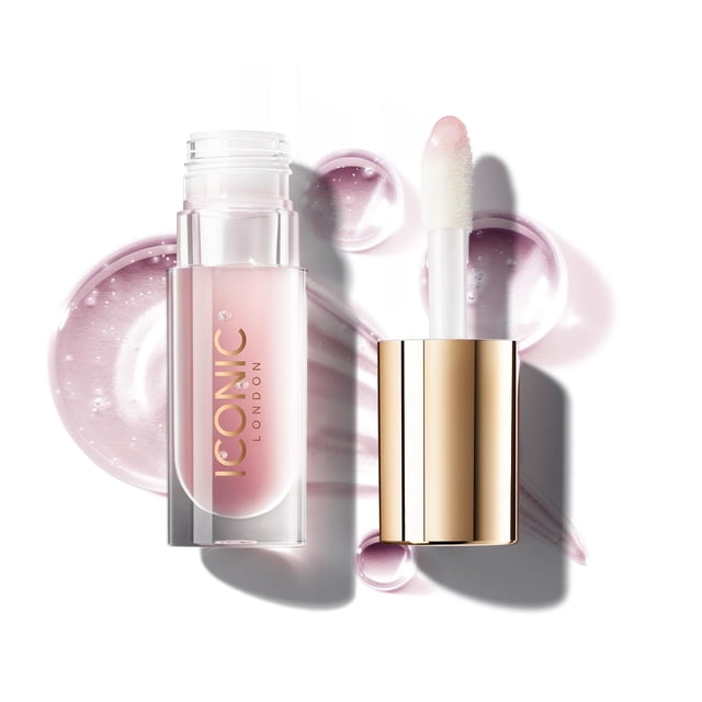 Aceite labial ICONIC LONDON Lustre Sugar Mama (rosa) 6 ml con vitamina C
