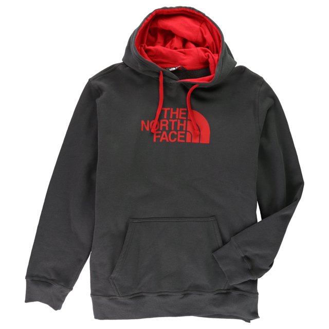 The North Face Logo Sudadera con capucha para hombre, gris, XX-Large The North Face Sudadera