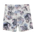 thumbnail image 2 of Shorts de Compression Athlétiques Brooke pour Femmes, Blanc, Petit, 2 of 2