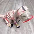thumbnail image 4 of Small Dog Raincoat with Rain Shoes Set,Full-Coverage Waterproof with Backbag,Reflective Dog Raincoat Rain Boots, 4 of 5