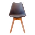 thumbnail image 2 of Silla Moblüx Deco Estilo Eames Acojinada Gris Set de 2 piezas, 2 of 4
