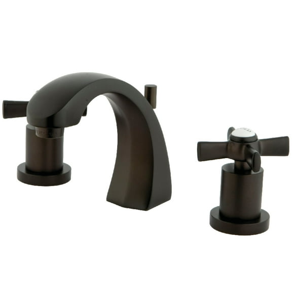 Kingston Brass KS4985ZX 8 in. Widespread Bathroom Faucet, Oil Rubbed Bronze