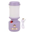 thumbnail image 2 of Camping LED Lantern, 3 Color Light Battery Powered Camping Lantern Purple  for Outdoor, 2 of 7