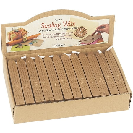 Traditional Sealing Wax Stick W/Wick-Gold