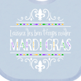 thumbnail image 4 of Inktastic Laissez Les Bon Temps Rouler Mardi Gras Boys or Girls Baby Bib, 4 of 4