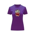 thumbnail image 2 of Playera Blusa Con Estampado De Always Rock Con Labios Sexys Ropa Para Mujer Color Morado Talla Grande Marca Emil SaEs, 2 of 4