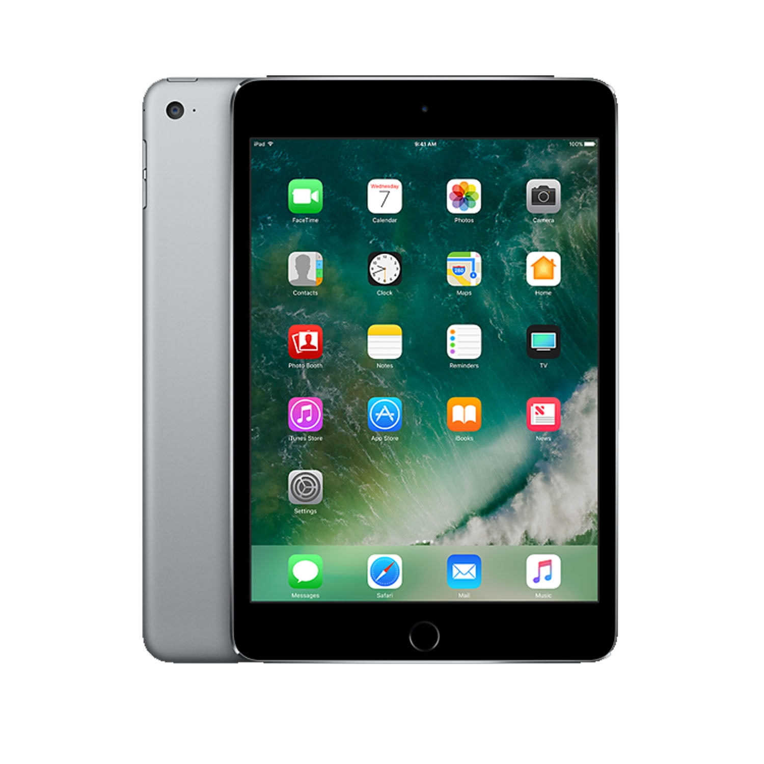 iPad mini 4 Space Gray 128GB Wi-Fi Only Tablet - Walmart.com