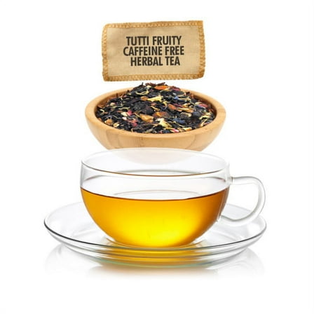 English Tea Store Caffeine Free Tutti Fruiti Herbal Tea for Kids Sampler 1oz