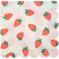 thumbnail image 1 of Generic Disposable Paper Napkins 25x25cm 16pcs Beautiful Strawberry Print P, 1 of 6
