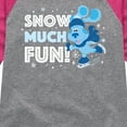 thumbnail image 3 of Blue's Clues & You! - Snow Much Fun - Toddler And Youth Girls Raglan Graphic T-Shirt, 3 of 4