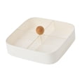 thumbnail image 4 of Caja de servicio dividida Caja de refrigerio dividida Contenedor de refrigerio multiusos para primavera Blanco, 4 of 9