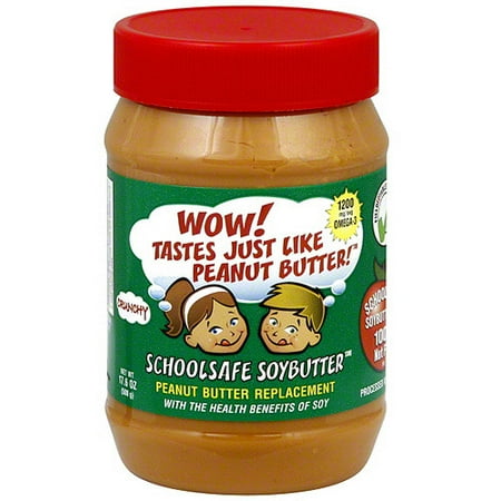 Wowbutter Crunchy Soy Spread, 17.6 oz (Pack of 6)