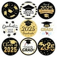thumbnail image 5 of BELOWSYALER 500Count Class Of 2025 Graduation Themed Sticker 1.5Inch Adhesive Label For Seal Envelope Card Packaging Decoration, 5 of 8
