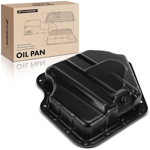 A-Premium Engine Lower Oil Pan Sump Compatible with Chrysler 200 Town Country Dodge Avenger Grand Caravan Journey 2011-2014 3.6L