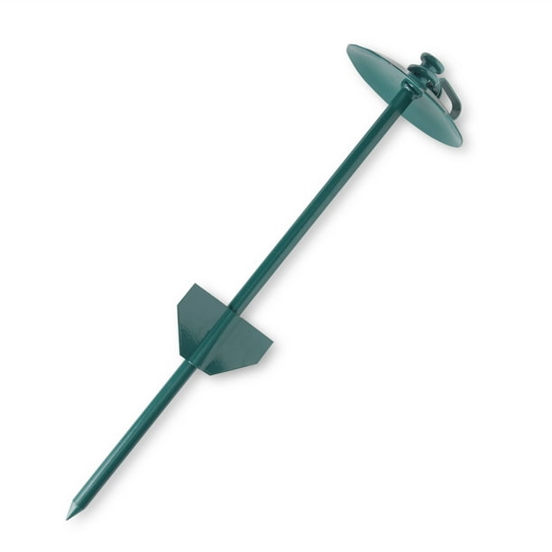 Vibrant Life Steel Hooded Stake for Dogs, Large, 14"