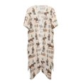 thumbnail image 2 of SCRAWLGOD Cowboy Cactus Horse Print Kimono Swimsuit Coverup Long Soft Swimsuit Cover Up Lightweight Breathable Beach Cover Up for Women, 2 of 6