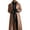 Khaki, variant on Mens Trench Coat Black Trench Coat Men Long Cardigan Button Solid Color Leather Windbreaker Long Sleeve Coat Leather Trench Coat Men