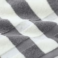 thumbnail image 6 of SHIMELE Cotton Striped Towel - Absorbent Thick Soft Bath Towel for Home, Gym, Beach, Spa - Gray, Pink, Coffee - 29x13 Inch, Luxurious and Versatile, 6 of 6