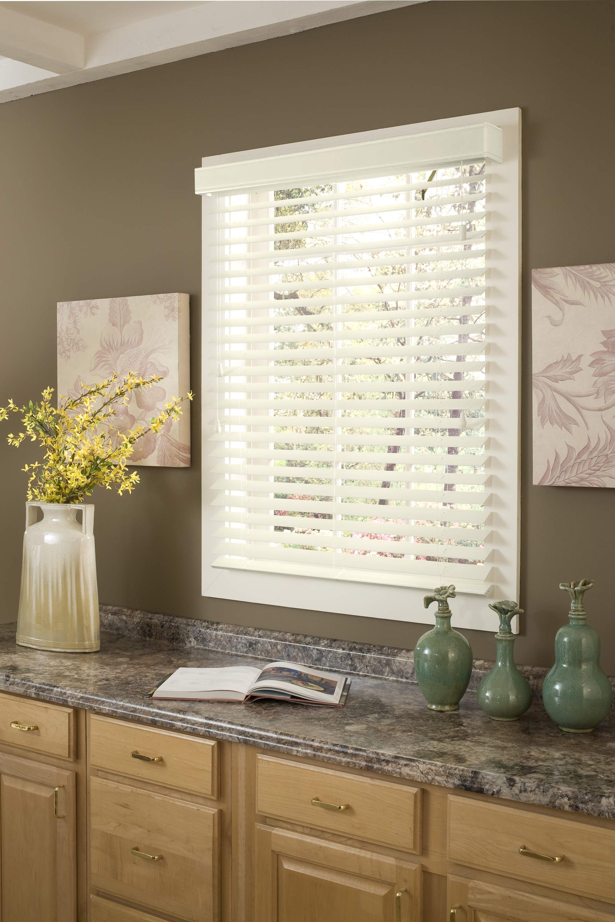 Richfield Studios 2" Faux Wood Blinds, Off White - image 1 of 5