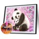 thumbnail image 2 of Cuadro de diamantes para padres e hijos, Panda, taladro redondo completo, imagen de Kit de diamantes de imitación Tmvgtek decoración de arte en el hogar, 2 of 9