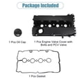 thumbnail image 7 of Unique Bargains 1 Set Engine Valve Cover Valve Rocker Cover for Chevy Cruze 2010-2015 No.55564395/55558673, 7 of 7