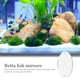 thumbnail image 4 of Espejo de entrenamiento para peces betta, espejo redondo acrílico con ventosas, 4 of 7