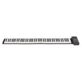 thumbnail image 4 of Hand Roll Up Piano, Soft Keyboard Piano LED Display 88 Keys Foldable  For Tablet EU Plug, 4 of 8