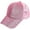 82_Pink, variant on Lroveb Baseball Caps for Women Ponytail Messy Buns Trucker Plain Visor Cap Unisex Hat