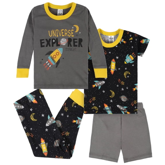Gerber set pijamas universo bebe algodón seguro conjunto dormir 12 a 60 meses