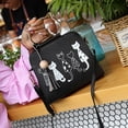 thumbnail image 2 of asddcavvf Animal Messenger Bag Women Handbags Cat Rabbit Pattern Shoulder Crossbody Bag BK, 2 of 9
