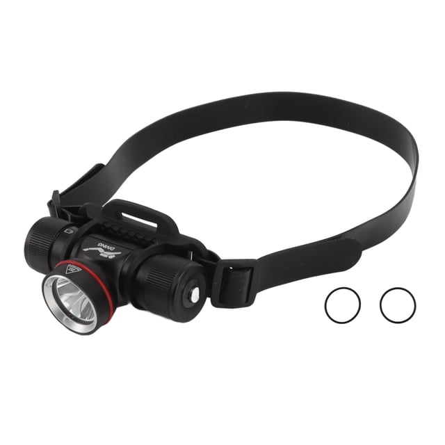 Faro de buceo, faro de buceo 1500LM lámpara de cabeza de buceo amarilla IP impermeable lámpara de cabeza subacuática multifuncional