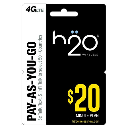 H20 Wireless Pay as You Go $20 (Email Delivery)
