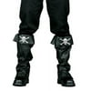 Black Pirate Boot Toppers