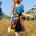 thumbnail image 3 of November Sleeveless Dress evening dress luxury evening dresses for women 2024 luxury dresses Women's skirt, 3 of 7