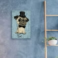 thumbnail image 4 of Epic Art 'Gentle Pug' by Barruf Acrylic Glass Wall Art, 16"x24", 4 of 8
