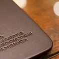 thumbnail image 2 of Chocolate Brown&nbsp;Leatherette 20 x 16 Conference Table Pad, 2 of 3