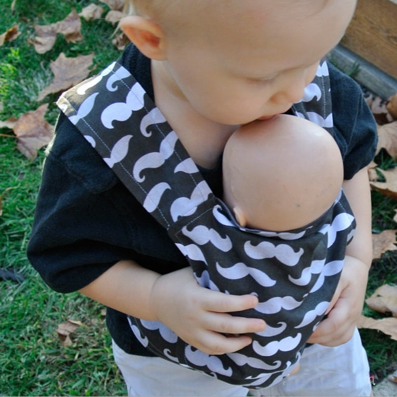 Baby Doll Carrier Shoulder Sling Toy Kids Child Toddler
