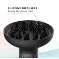 thumbnail image 3 of Diffuser Hair Dryer for Curly Hair – Ionic Technology Hair Dryer with Adjustable Heat & Speed Settings for Frizz-Free, Defined Curls,Lightweight Hair Dryer,Wavy And Curly Hair, 3 of 5