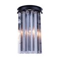 thumbnail image 1 of Elegant Lighting Sydney Transitional 2 Light Royal Cut Crystal Wall Sconce, 1 of 1